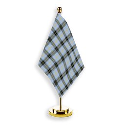ScotsTee Shop Scottish Baxter of Balgavies Ancient Tartan Plaid Desk Flag