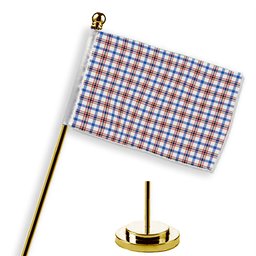 ScotsTee Shop Scottish Boswell Dress Modern Tartan Plaid Desk Flag