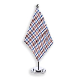 ScotsTee Shop Scottish Boswell Dress Modern Tartan Plaid Desk Flag