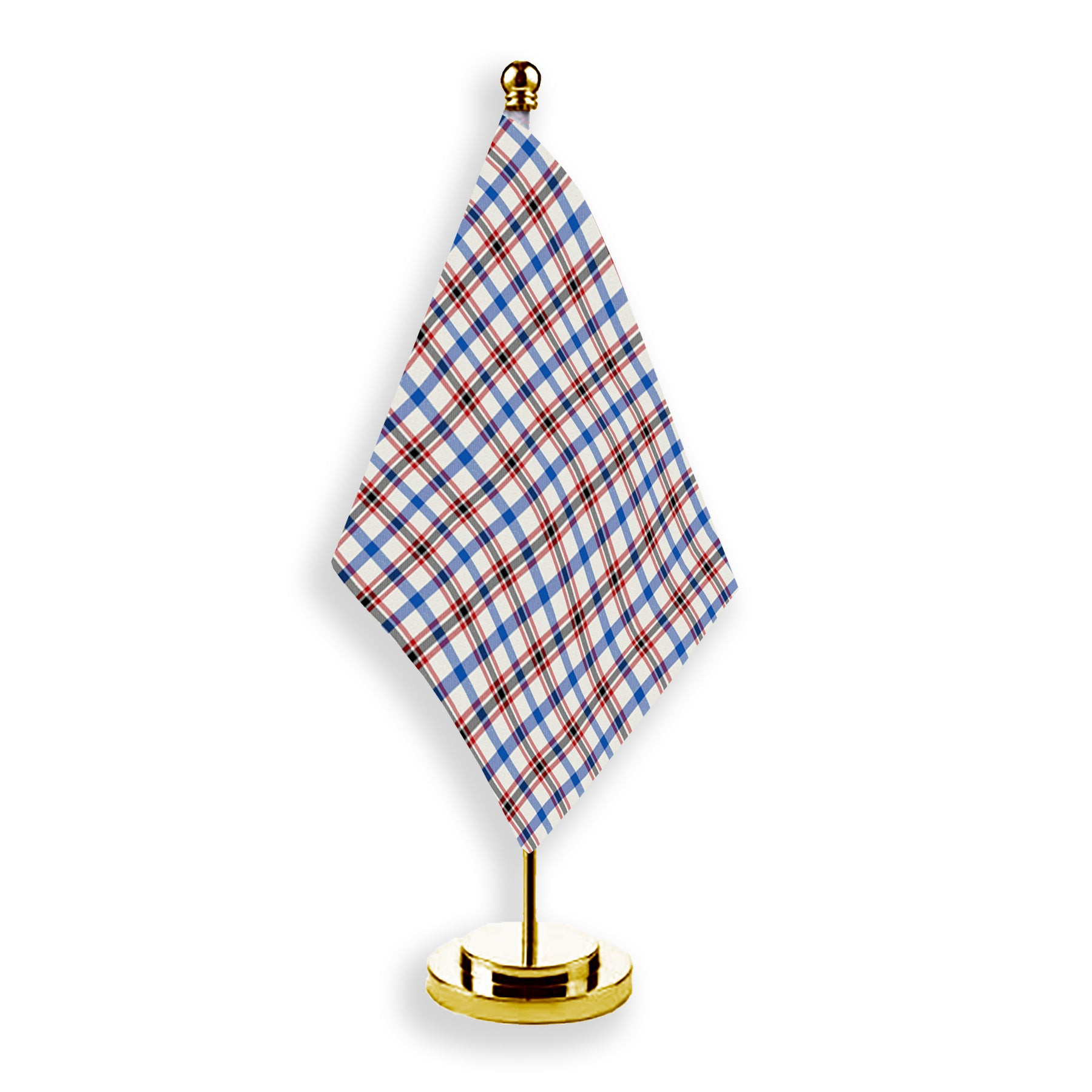 ScotsTee Shop Scottish Boswell Dress Modern Tartan Plaid Desk Flag