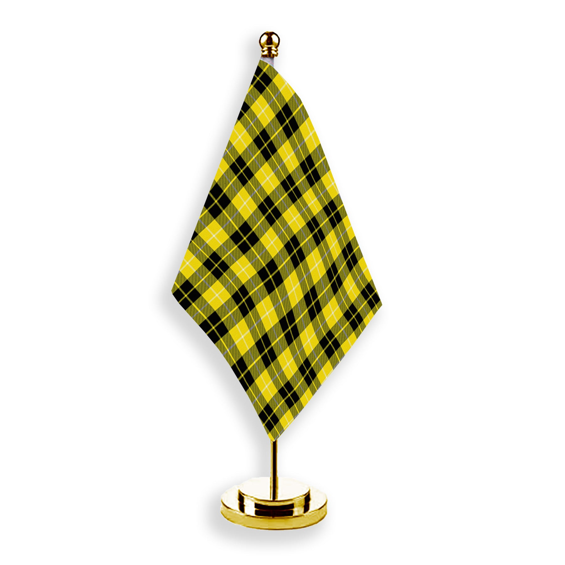 ScotsTee Shop Scottish Barclay Dress Modern Tartan Plaid Desk Flag
