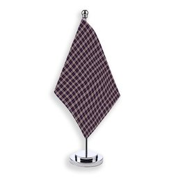 ScotsTee Shop Scottish Cameron of Erracht Dress Tartan Plaid Desk Flag