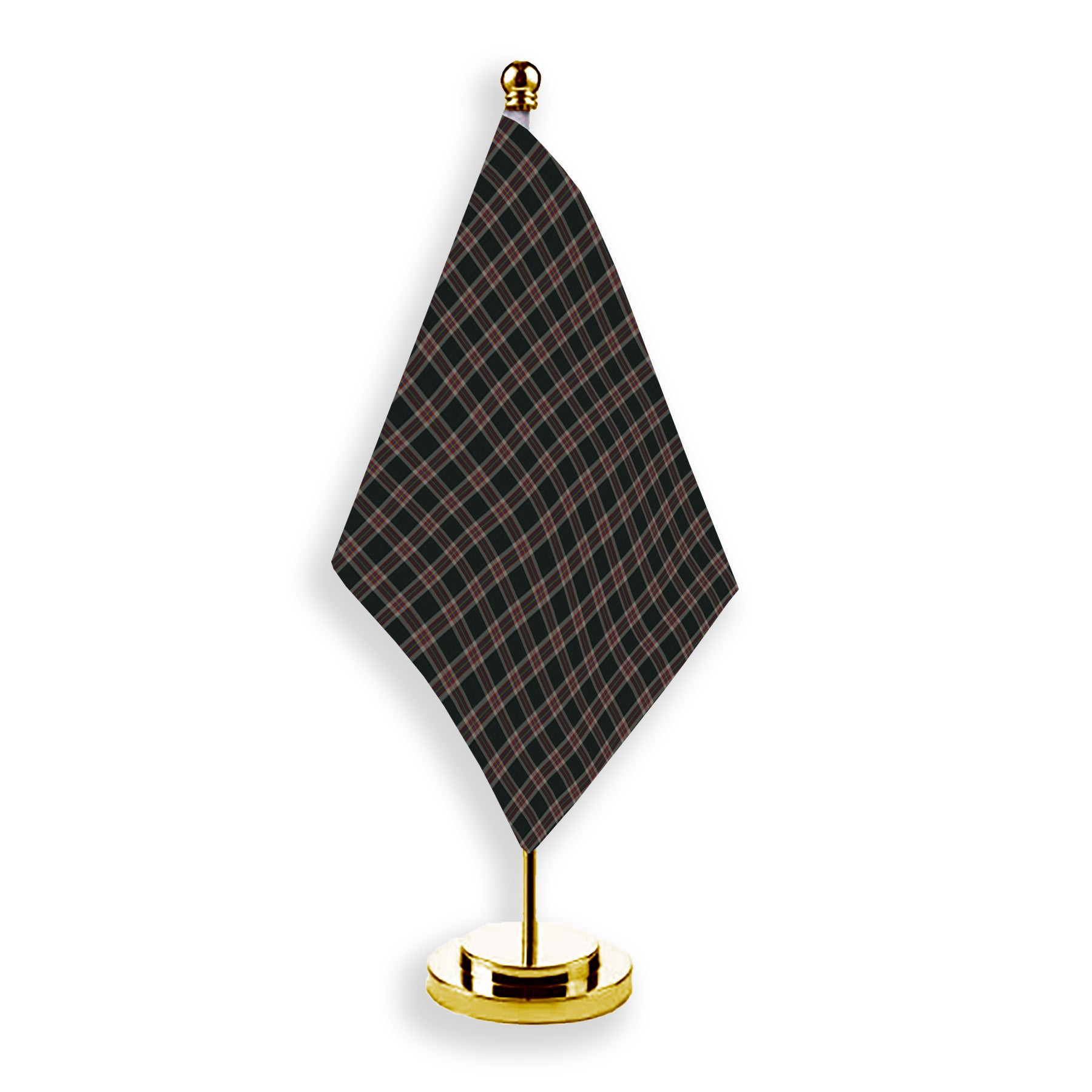 ScotsTee Shop Scottish Christie (London) Hunting Tartan Plaid Desk Flag