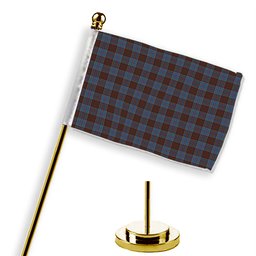 ScotsTee Shop Scottish Anderson Highland Society of London Tartan Plaid Desk Flag