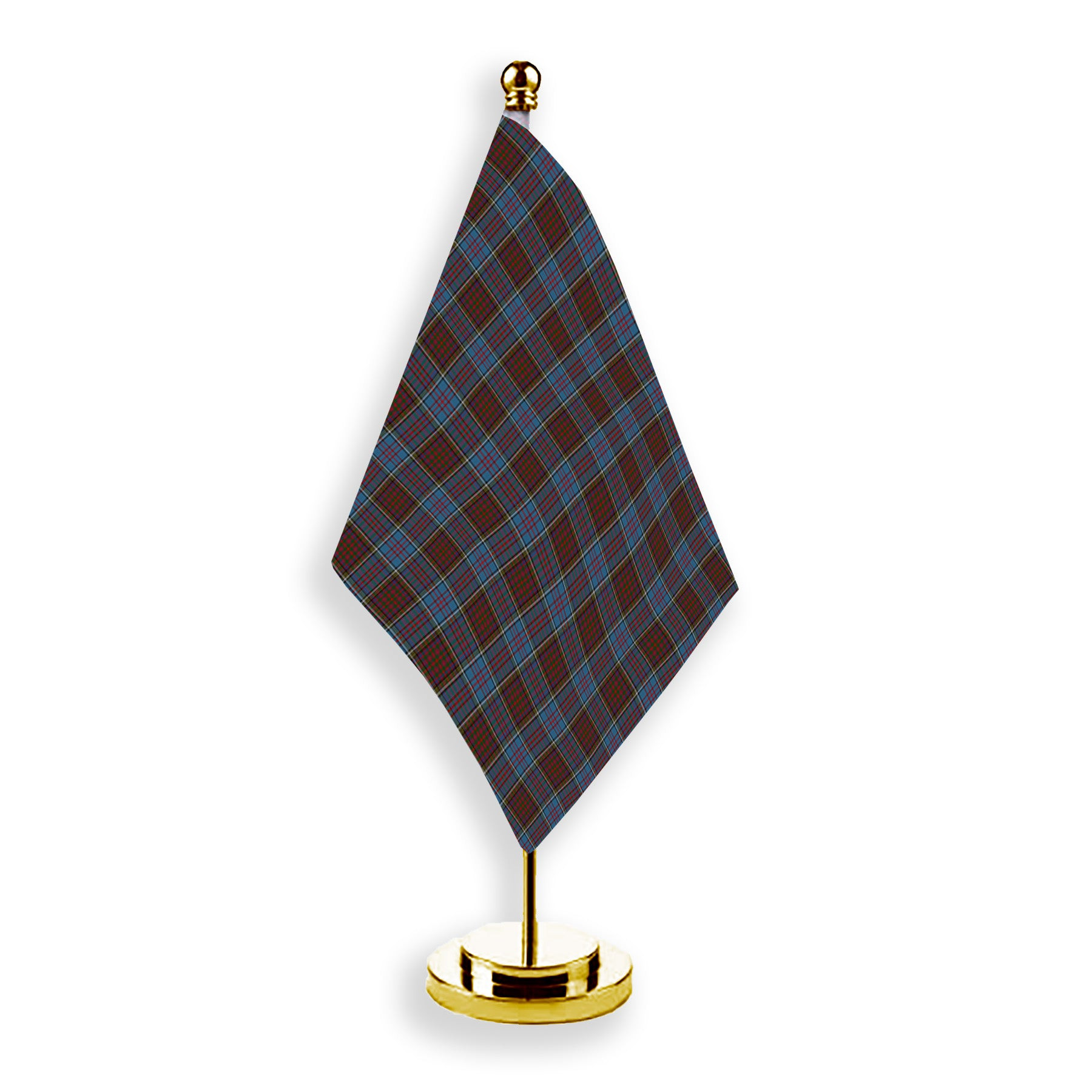 ScotsTee Shop Scottish Anderson Highland Society of London Tartan Plaid Desk Flag