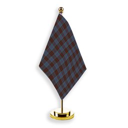 ScotsTee Shop Scottish Anderson Highland Society of London Tartan Plaid Desk Flag