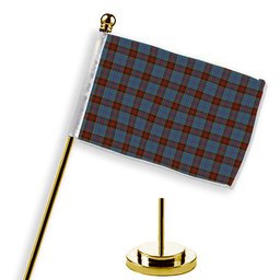 ScotsTee Shop Scottish Anderson MacGregor Hastie 1 Tartan Plaid Desk Flag