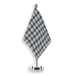 ScotsTee Shop Scottish Bell of the Borders SC Tartan Plaid Desk Flag