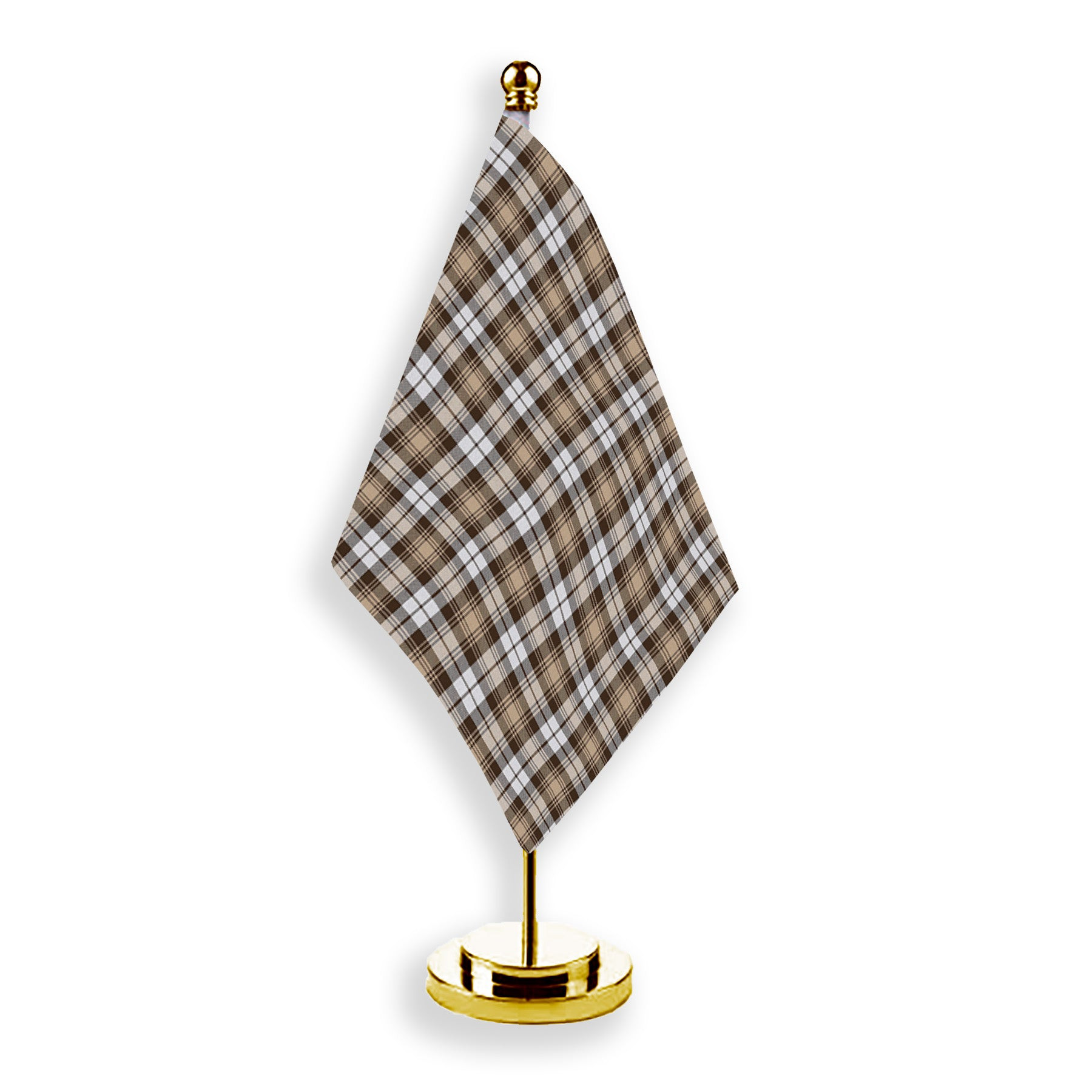 ScotsTee Shop Scottish Baillie Dress Modern Clan Tartan Plaid Desk Flag