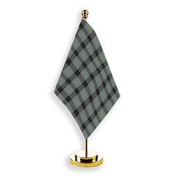 ScotsTee Shop Scottish Bell of the Borders Tartan Plaid Desk Flag