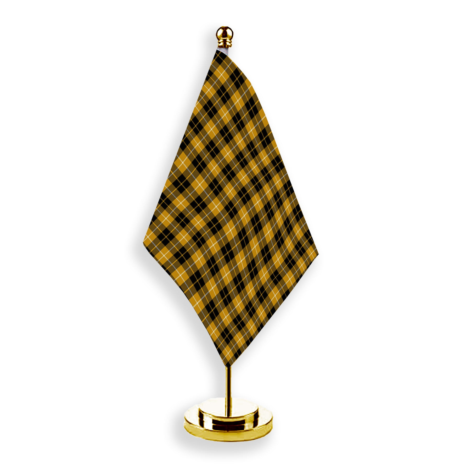 ScotsTee Shop Scottish Barclay Dress Ancient Clan Tartan Plaid Desk Flag