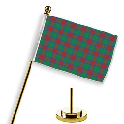ScotsTee Shop Scottish Cranstoun Dress Ancient Tartan Plaid Desk Flag
