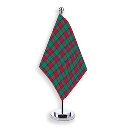 ScotsTee Shop Scottish Cranstoun Dress Modern Tartan Plaid Desk Flag