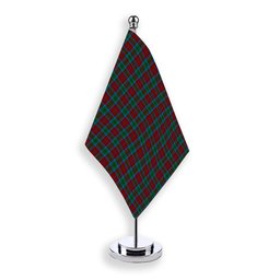 ScotsTee Shop Scottish Christie, Keith & Family Tartan Plaid Desk Flag