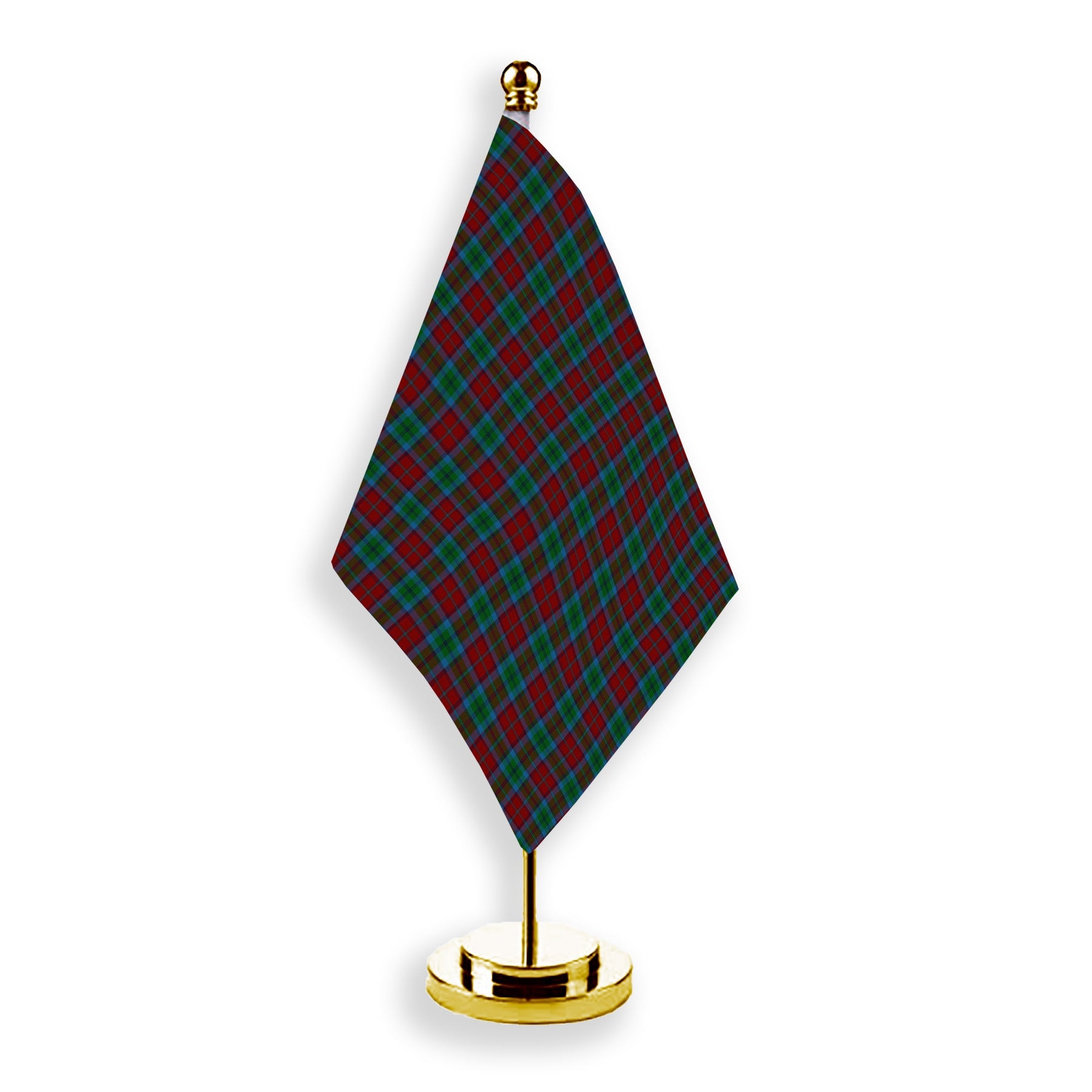 ScotsTee Shop Scottish Christie, Keith & Family Tartan Plaid Desk Flag
