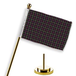 ScotsTee Shop Scottish Cameron Highlanders of Ottawa Tartan Plaid Desk Flag
