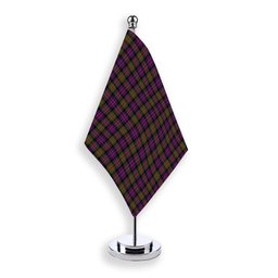 ScotsTee Shop Scottish Gillon Tartan Plaid Desk Flag
