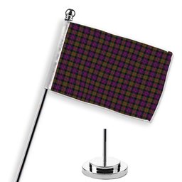 ScotsTee Shop Scottish Gillon Tartan Plaid Desk Flag