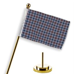 ScotsTee Shop Scottish Gayre Hunting Modern Tartan Plaid Desk Flag