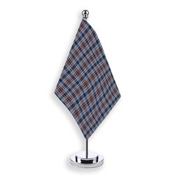 ScotsTee Shop Scottish Gayre Hunting Modern Tartan Plaid Desk Flag