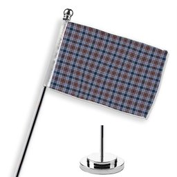 ScotsTee Shop Scottish Gayre Hunting Modern Tartan Plaid Desk Flag