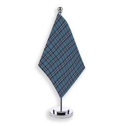ScotsTee Shop Scottish Earl of St Andrews Tartan Plaid Desk Flag