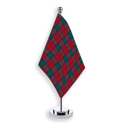 ScotsTee Shop Scottish Fotheringhame Tartan Plaid Desk Flag