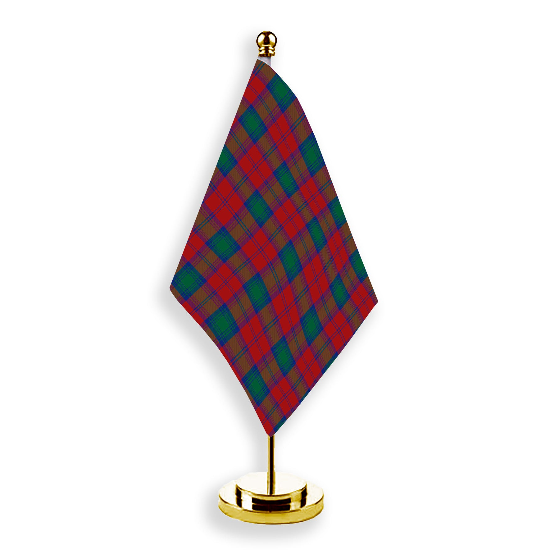 ScotsTee Shop Scottish Fotheringhame Tartan Plaid Desk Flag