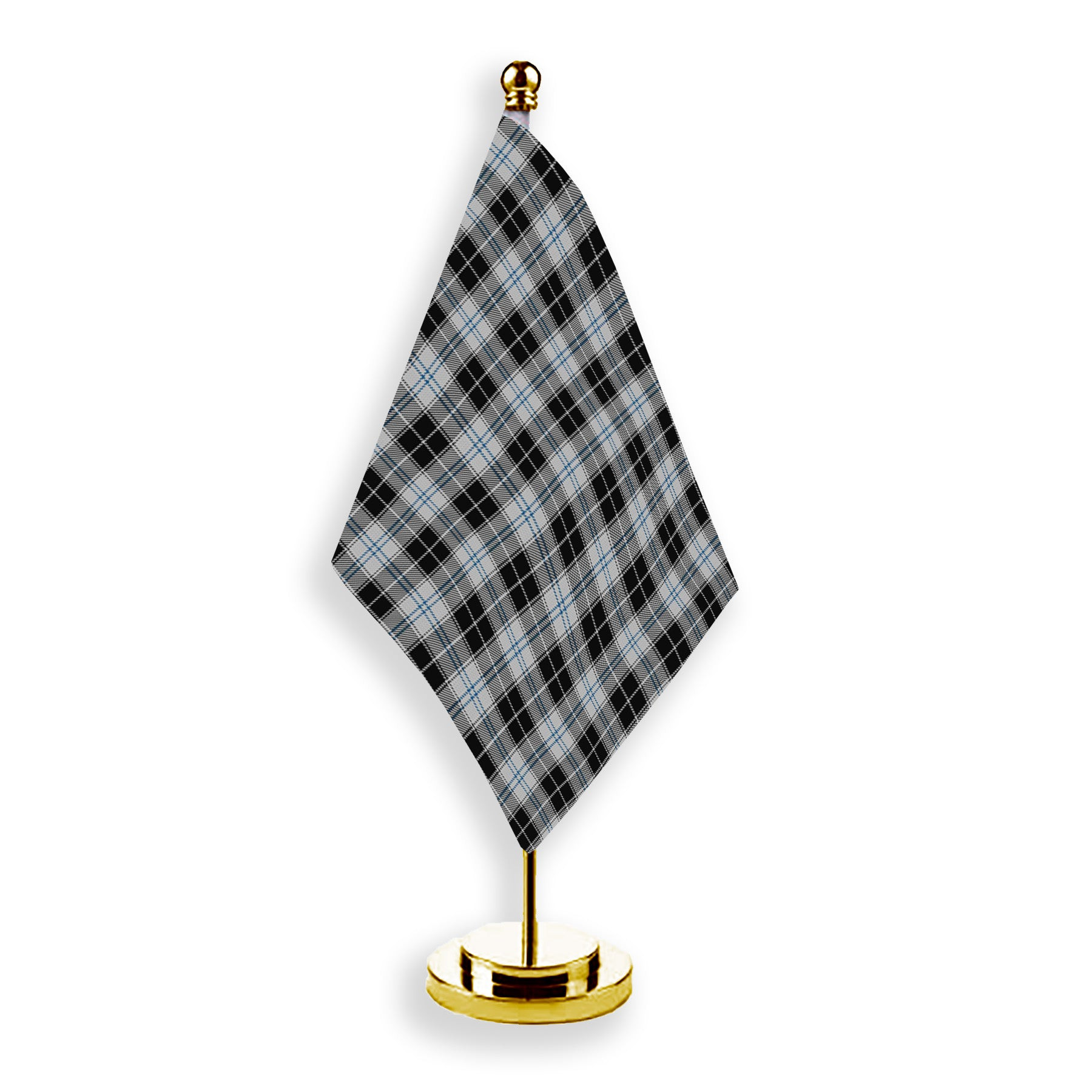 ScotsTee Shop Scottish Forbes Dress Originaux Tartan Plaid Desk Flag