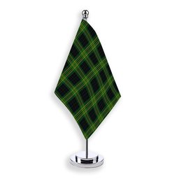 ScotsTee Shop Scottish Fitzpatrick Hunting Tartan Plaid Desk Flag