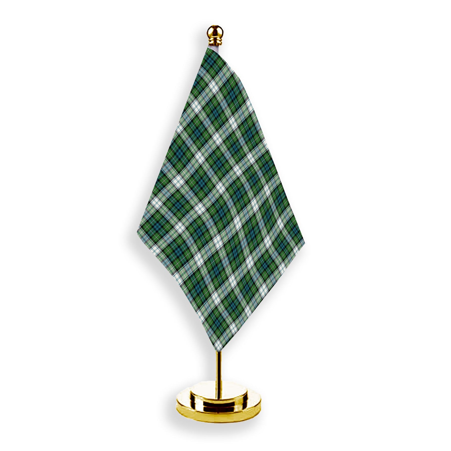 ScotsTee Shop Scottish Forbes Dress Ancient Tartan Plaid Desk Flag