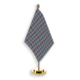 ScotsTee Shop Scottish Gayre Hunting Ancient Tartan Plaid Desk Flag