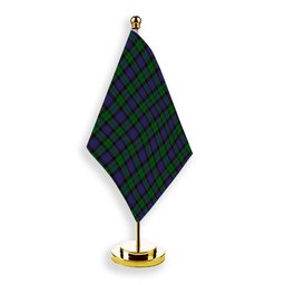 ScotsTee Shop Scottish Ferguson of Balquhidder Tartan Plaid Desk Flag