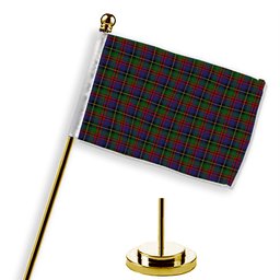 ScotsTee Shop Scottish Deas Tartan Plaid Desk Flag