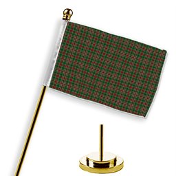 ScotsTee Shop Scottish Gayre Bodyguard 2 Tartan Plaid Desk Flag