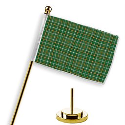 ScotsTee Shop Scottish Foster Hunting Ancient Tartan Plaid Desk Flag