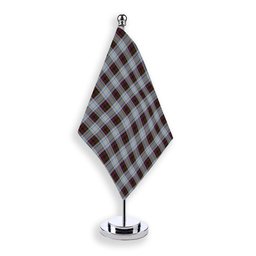 ScotsTee Shop Scottish Donald Dress Ancient Tartan Plaid Desk Flag