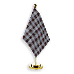 ScotsTee Shop Scottish Donald Dress Ancient Tartan Plaid Desk Flag