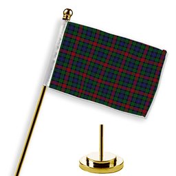ScotsTee Shop Scottish Young Presidents Organisation Tartan Plaid Desk Flag