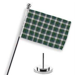 ScotsTee Shop Scottish MacCallum Dress Ancient Tartan Plaid Desk Flag