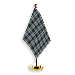 ScotsTee Shop Scottish Gordon Dress 3 Tartan Plaid Desk Flag