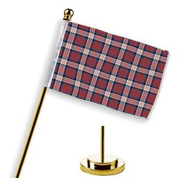 ScotsTee Shop Scottish McDonald Dress Irish Ancient Tartan Plaid Desk Flag