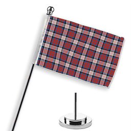 ScotsTee Shop Scottish McDonald Dress Irish Ancient Tartan Plaid Desk Flag