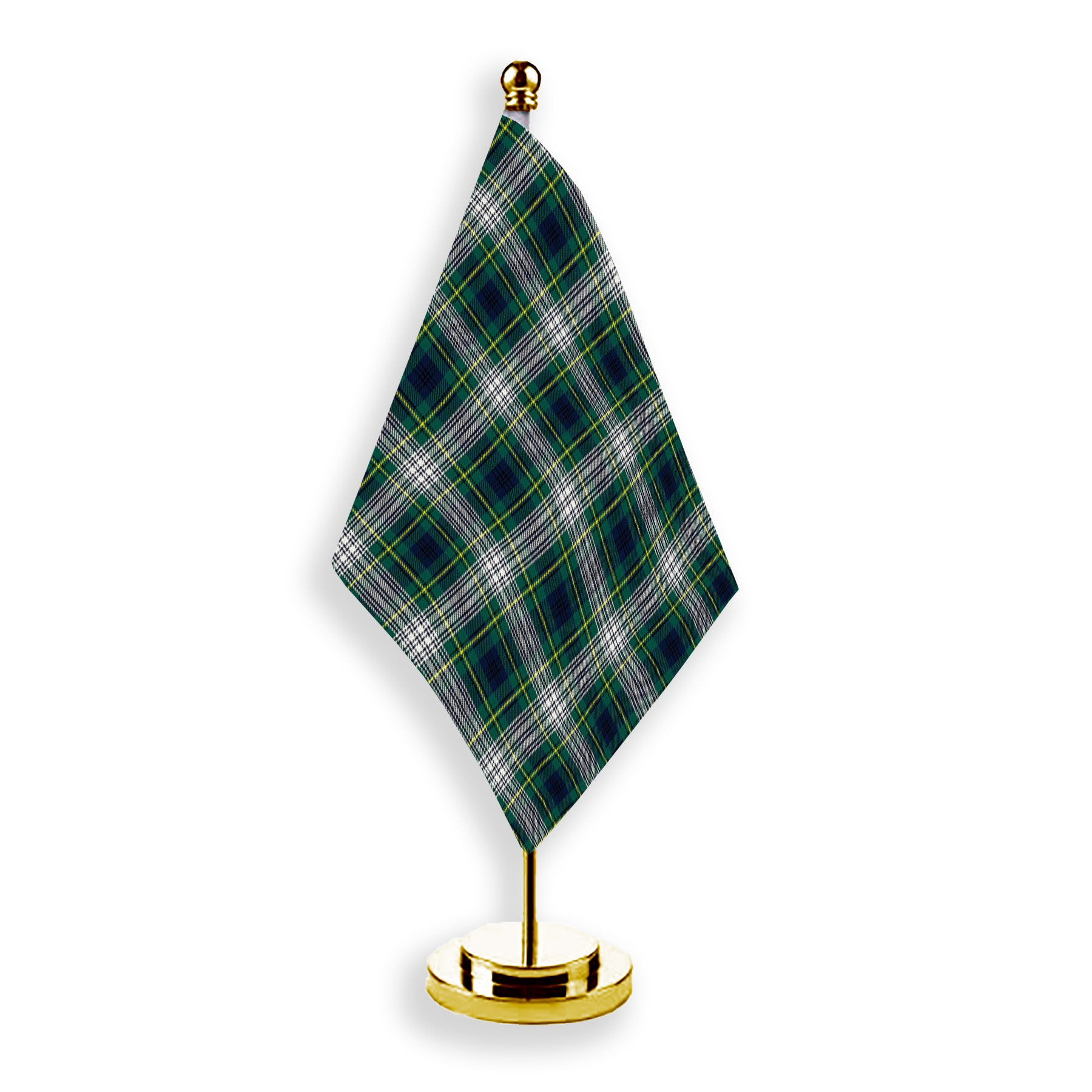 ScotsTee Shop Scottish Johnstone Dress Modern Tartan Plaid Desk Flag
