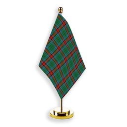 ScotsTee Shop Scottish Jardine Dress Ancient Tartan Plaid Desk Flag