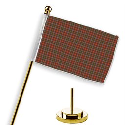 ScotsTee Shop Scottish McKintosh Hunting Weathered Tartan Plaid Desk Flag