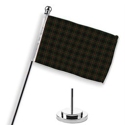 ScotsTee Shop Scottish Pilette of Kinnear Tartan Plaid Desk Flag