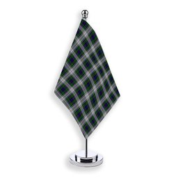 ScotsTee Shop Scottish Murray of Atholl Dress Tartan Plaid Desk Flag