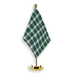 ScotsTee Shop Scottish Graham Dress Ancient Tartan Plaid Desk Flag