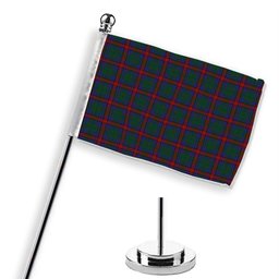 ScotsTee Shop Scottish Jardine Dress Tartan Plaid Desk Flag